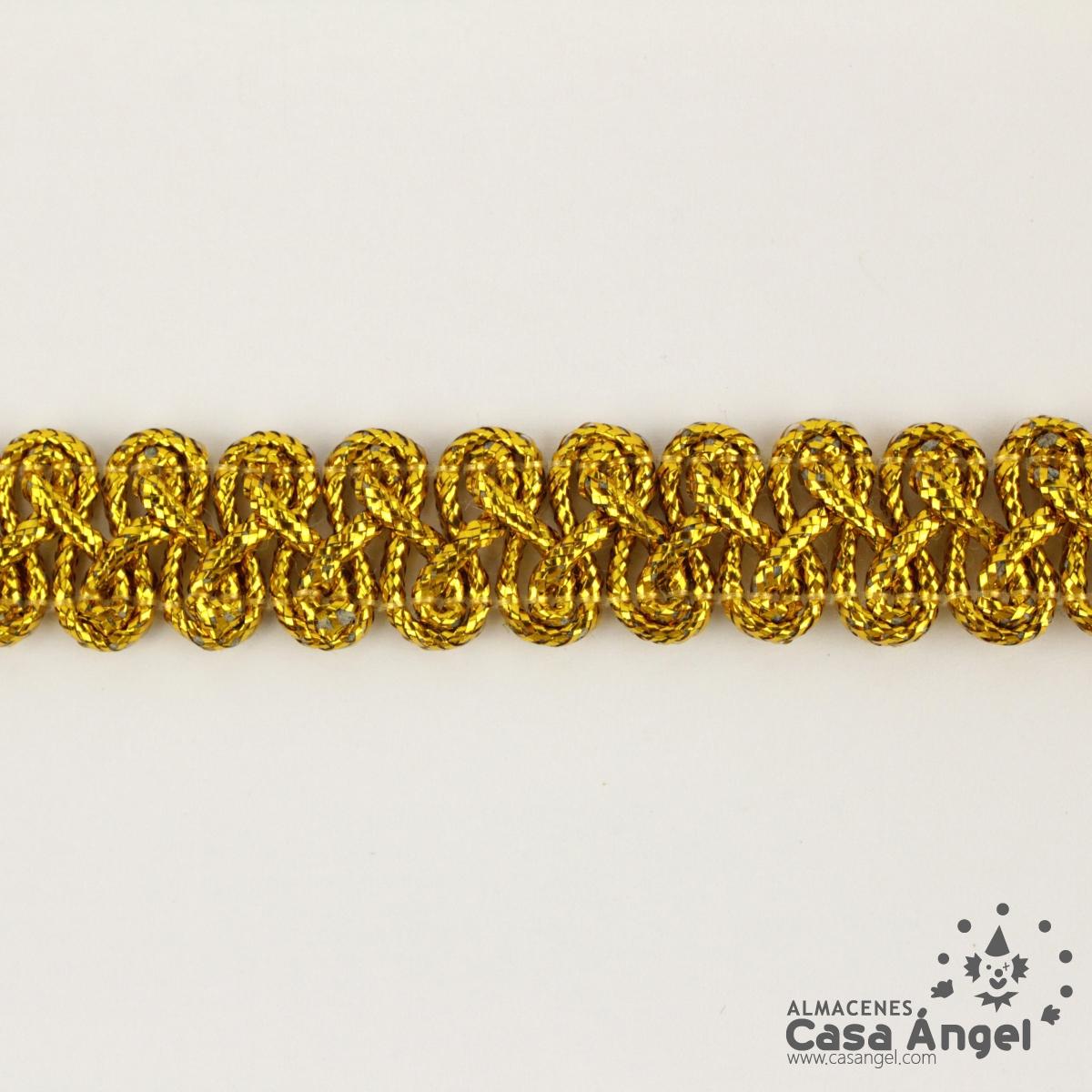 Pasamanería metalizada dorada (Ref. 04-848)