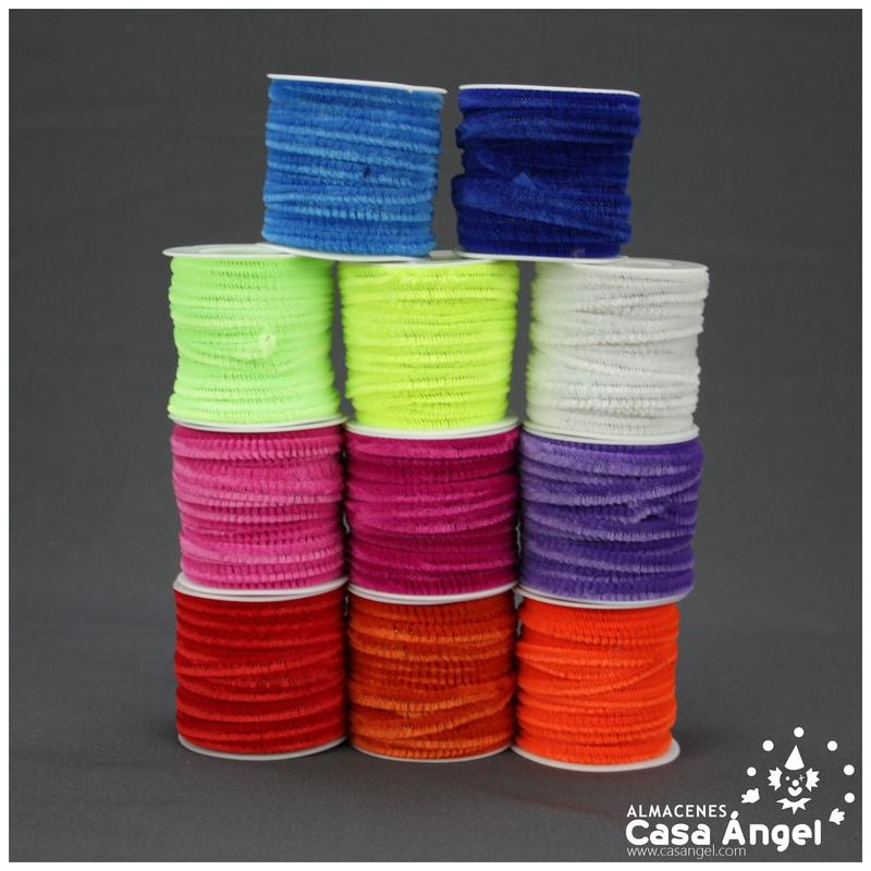 LIMPIA PIPAS ALAMBRE CHENILLA ROLLOS 12m