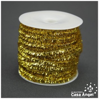 LIMPIA PIPAS LUREX COLORES METÁLICOS ROLLOS 12m