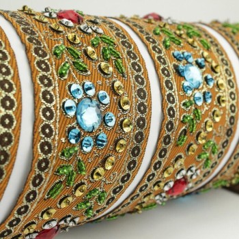 PASAMANERÍA STRASS MULTICOLOR 6cm