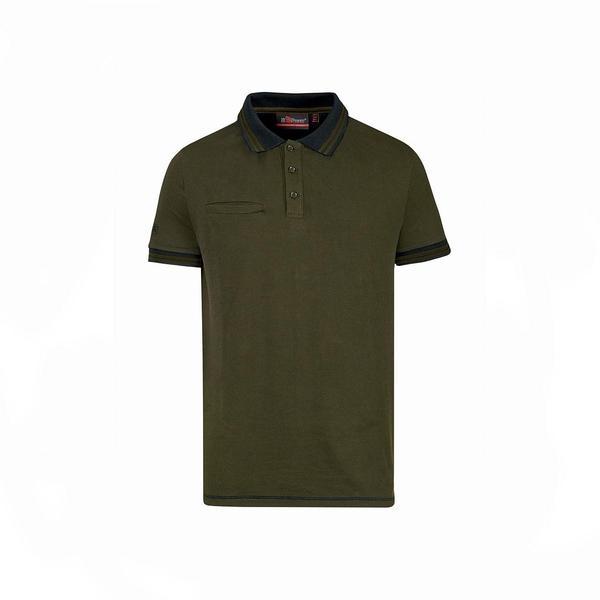 POLO DE TRABAJO U-POWER MODELO WAY VERDE OSCURO