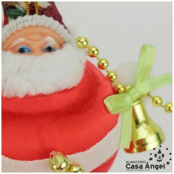 BOLAS PAPÁ NOEL ROJO SET 8 UNIDADES