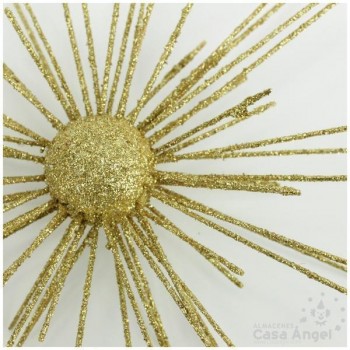 SOL GLITTER ORO DECORACIÓN