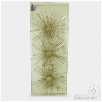 SOL GLITTER ORO DECORACIÓN
