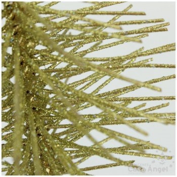 SOL BRILLANTE ORO DECORACIÓN NAVIDAD 13cm SET 3 UNIDADES