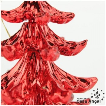 ÁRBOL METALIZADO CON ESTRELLA DE NAVIDAD 12cm