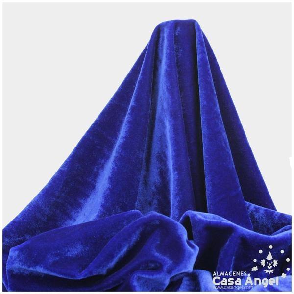 TERCIOPELO ELÁSTICO AZUL SERIE FERRARI 150cm