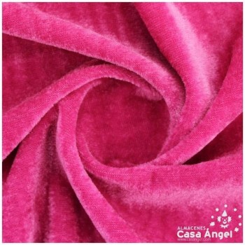 TERCIOPELO ELÁSTICO FUCSIA SERIE FERRARI 150cm