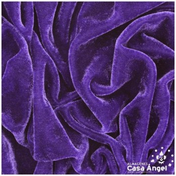TERCIOPELO ELÁSTICO MORADO SERIE FERRARI 150cm