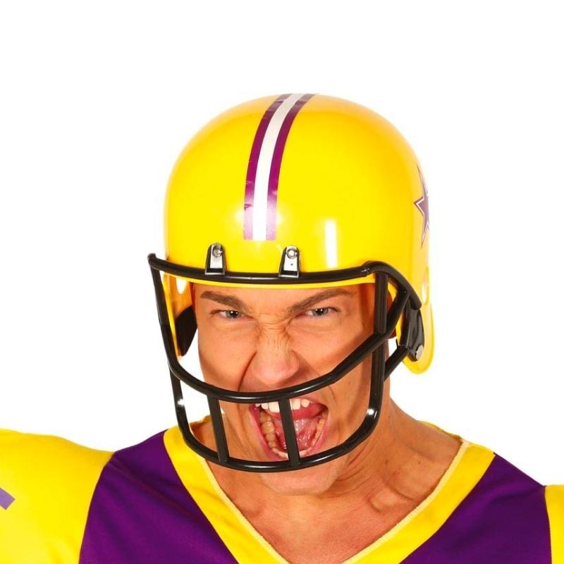CASCO JUGADOR DE RUGBY AMARILLO