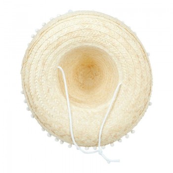 SOMBRERO MEXICANO DE PAJA 45cm