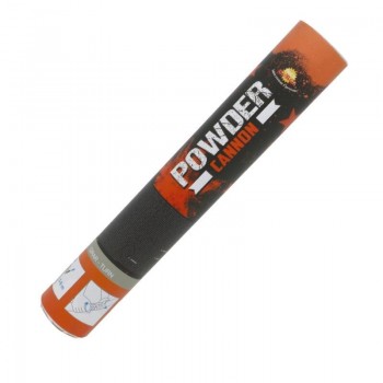 CAÑÓN DE POLVO COLOR NARANJA 30gr