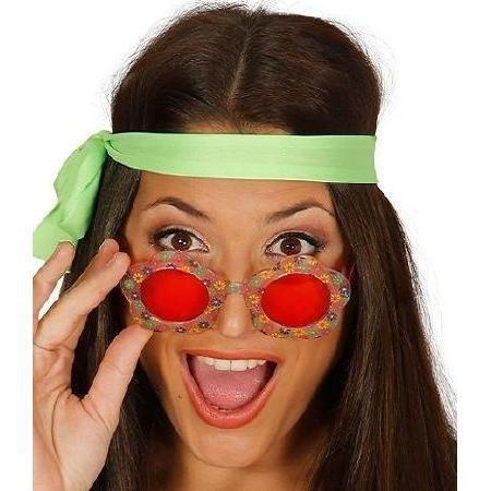 GAFAS HIPPIES CON FLORES