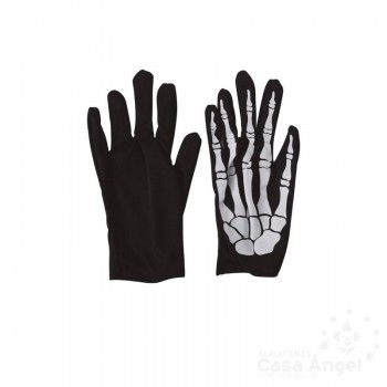 GUANTES DE ESQUELETO