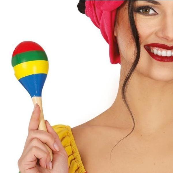 MARACA DE MADERA 20cm