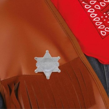 ESTRELLA SHERIFF DE PLÁSTICO 55mm