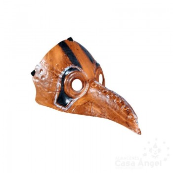 MÁSCARA DE LA PESTE EN PVC 22x19x8cm