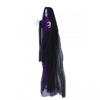 MUÑECA FANTASMA COLGANTE CON LUZ 120cm