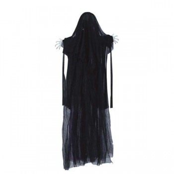 MUÑECA FANTASMA COLGANTE CON LUZ 120cm