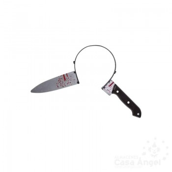 DIADEMA CUCHILLO DE PLÁSTICO 35cm