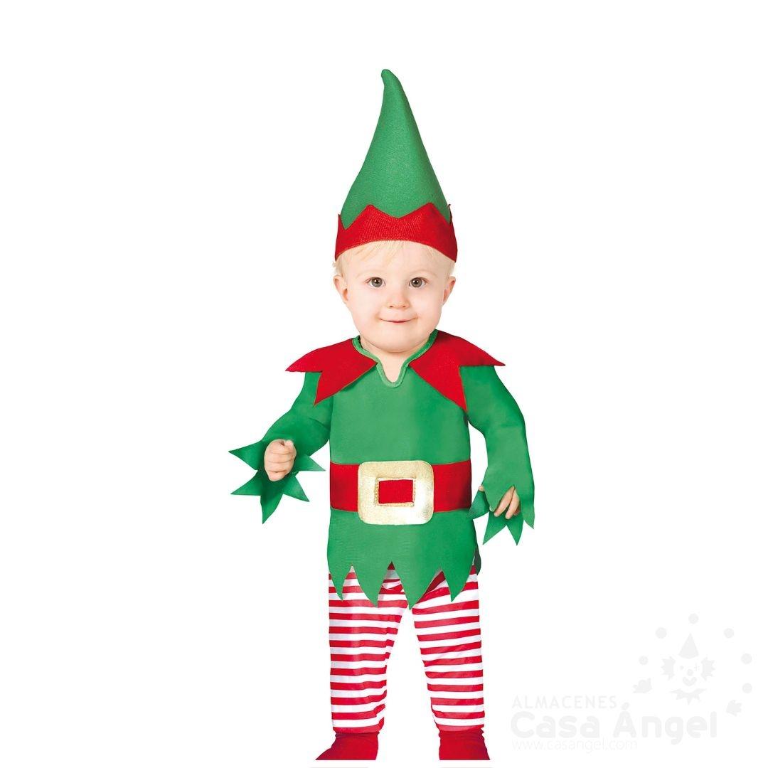 DISFRAZ ELFO DE LA NAVIDAD BEBÉ