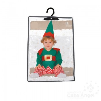 DISFRAZ ELFO DE LA NAVIDAD BEBÉ