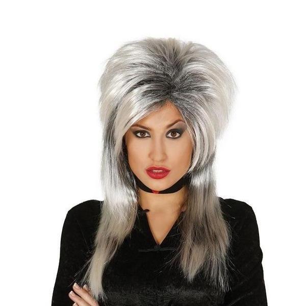 PELUCA DE BRUJA CON MECHAS