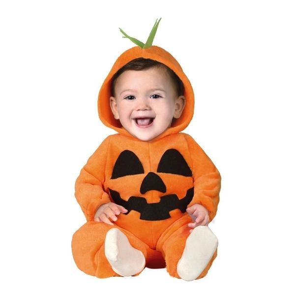 DISFRAZ DE CALABAZA BEBÉ