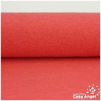 FIELTRO ACRÍLICO ROJO CORAL 90cm