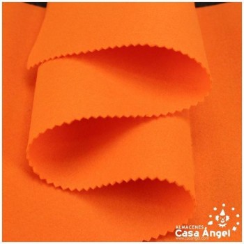 FIELTRO ACRÍLICO NARANJA FLÚOR 90cm
