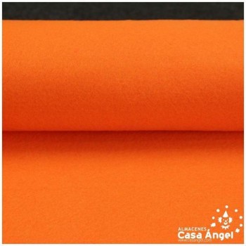 FIELTRO ACRÍLICO NARANJA FLÚOR 90cm