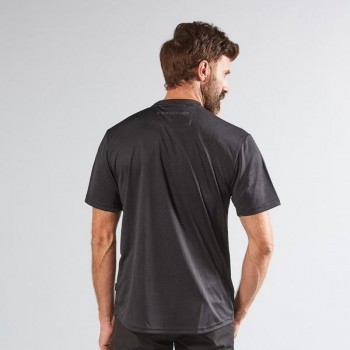 CAMISETA DE TRABAJO U-POWER MODELO CHRISTAL NEGRO CARBÓN
