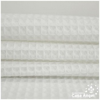 GOFRE DE ALGODÓN ECOLÓGICO BLANCO 150cm