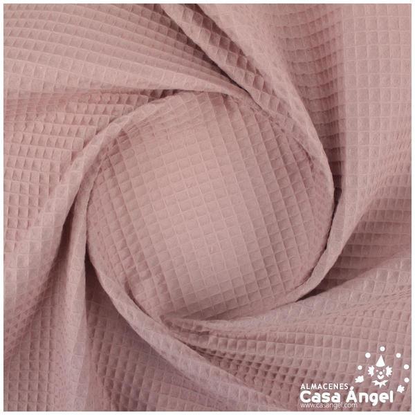 GOFRE DE ALGODÓN ECOLÓGICO ROSA 150cm
