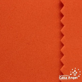 GOMA EVA COLOR NARANJA LISO