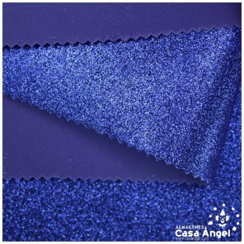 GOMA EVA GLITTER COLOR AZUL