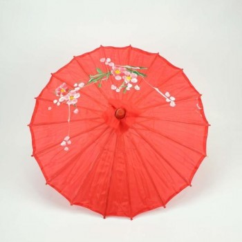 SOMBRILLAS CHINAS DE TELA Y MADERA
