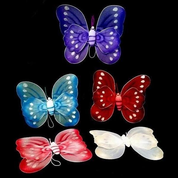 ALAS DE MARIPOSA COLORES 42cm