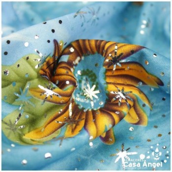 PAN DE ORO ESTAMPADO SERIE HEIDI 150cm