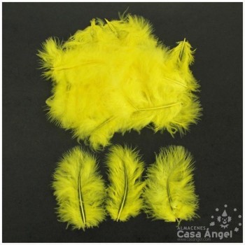 BOLSA DE PLUMAS CORTAS DE MARABÚ