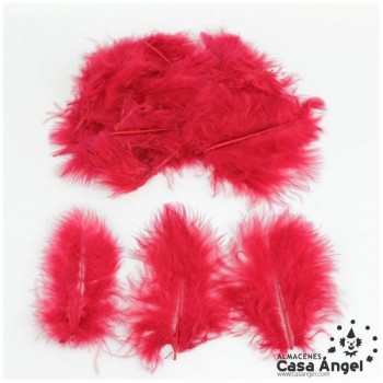 BOLSA DE PLUMAS CORTAS DE MARABÚ