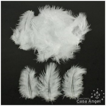 BOLSA DE PLUMAS CORTAS DE MARABÚ