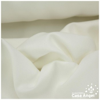 TELA SARGA BLANCO ROTO LISO SERIE IBIZA 160cm