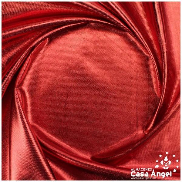 TELA PAN DE ORO ROJA SERIE ILUSIÓN 150cm