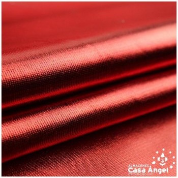 TELA PAN DE ORO ROJA SERIE ILUSIÓN 150cm