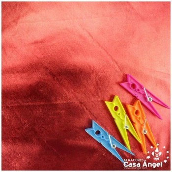 TELA PAN DE ORO ROJA SERIE ILUSIÓN 150cm