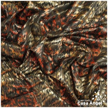 LYCRA ESTAMPADA ANIMALES SERIE ISAI CORTE DE 200x150cm