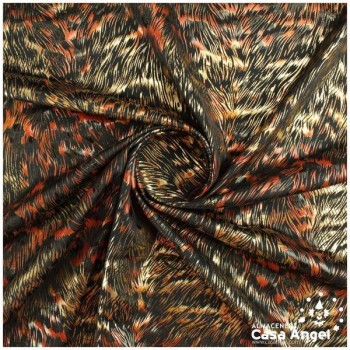 LYCRA ESTAMPADA ANIMALES SERIE ISAI CORTE DE 200x150cm