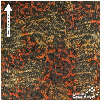 LYCRA ESTAMPADA ANIMALES SERIE ISAI CORTE DE 200x150cm