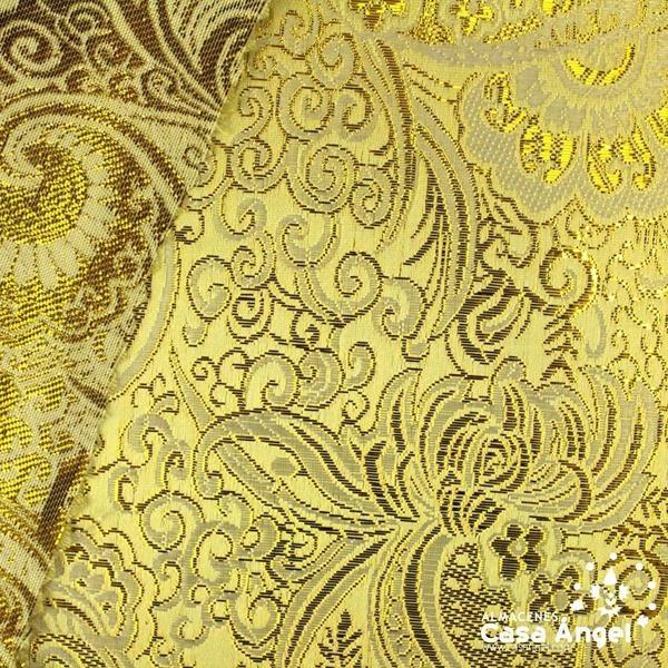 BROCADO JACQUARD CACHEMIR ORO SERIE JACLUR 150cm